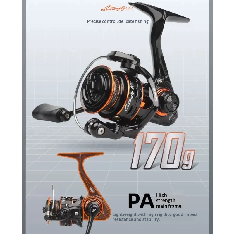 Moulinet spinning Butterfly ta - Abu Garcia Reel Revo avis et prix